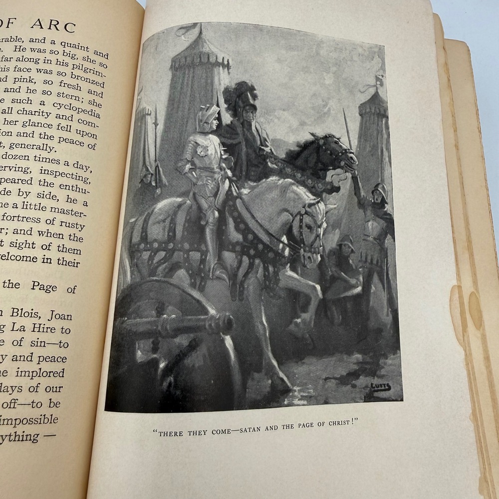Personal Recollections of Joan of Arc Mark Twain 1926 Harper & Brothers Book - Picture 13 of 16